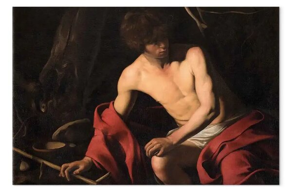 Quadro famoso Caravaggio - San Giovanni Battista I