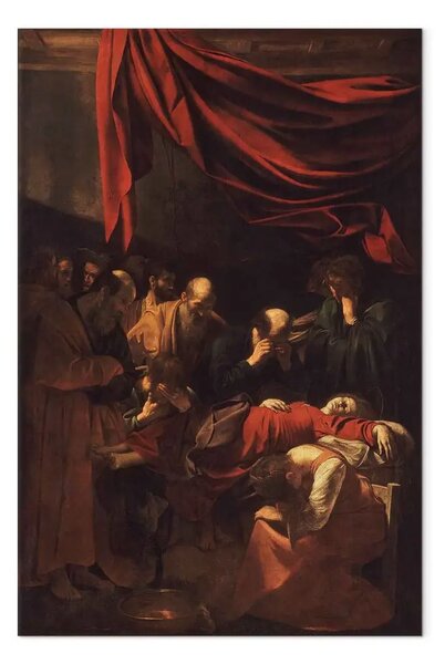 Riproduzione quadro Caravaggio - Morte della Vergine