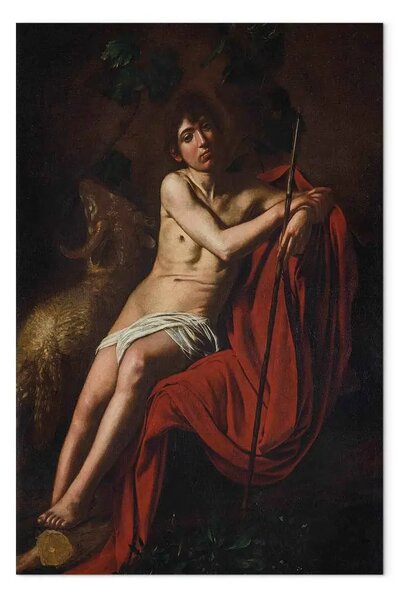 Riproduzione Caravaggio - San Giovanni Battista II