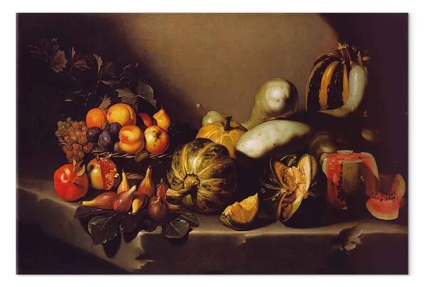 Quadro famoso Caravaggio - Natura morta con frutta