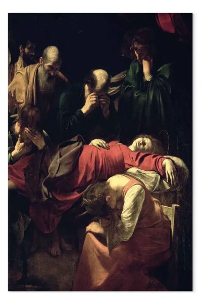 Riproduzione Caravaggio - Morte della Vergine