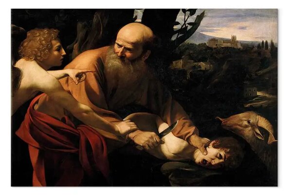 Riproduzione Caravaggio - Sacrificio di Isacco