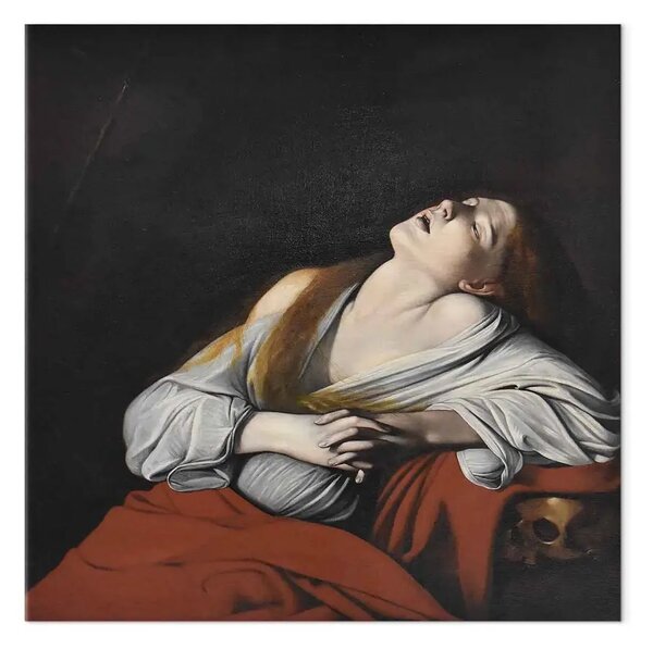 Riproduzione quadro Caravaggio - Maria Maddalena in estasi