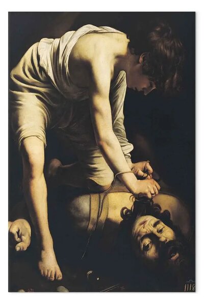 Riproduzione quadro Caravaggio - David e Golia