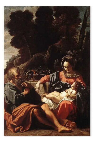 Quadro famoso Sisto Badalocchio - La Sacra Famiglia