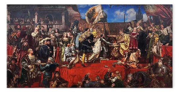 Quadro famoso Jan Matejko - Omaggio prussiano