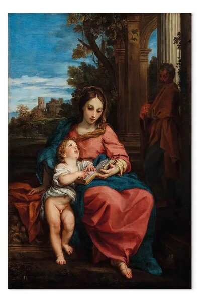 Riproduzione quadro Carlo Maratta - La Sacra Famiglia