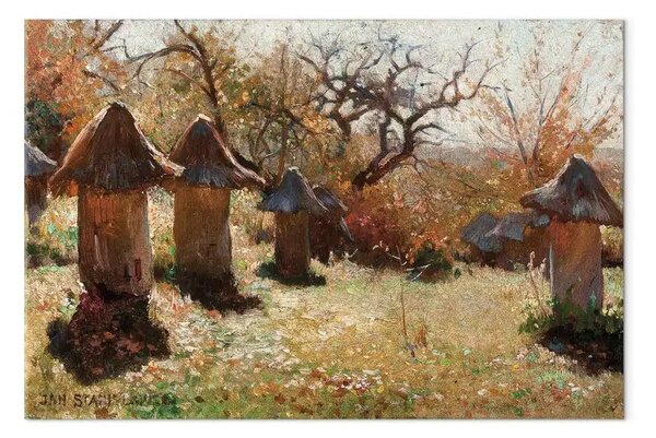 Quadro famoso Jan Stanislawski - Alveari in Ucraina