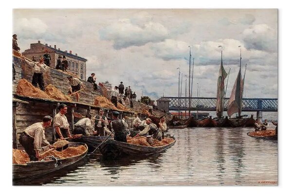 Quadro famoso Aleksander Gierymski - Sabbiatrici
