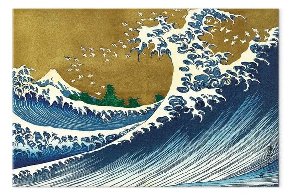 Quadro moderno Hokusai Katsushika - 100 vedute del Fuji