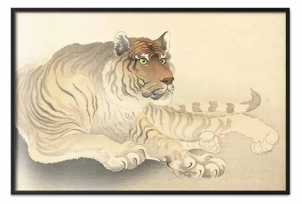 Poster: Ohara Koson - Tigre