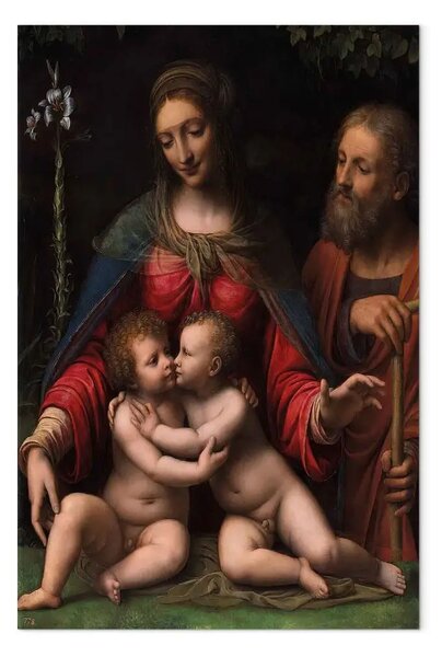 Quadro famoso Bernardino Luini - La Sacra Famiglia