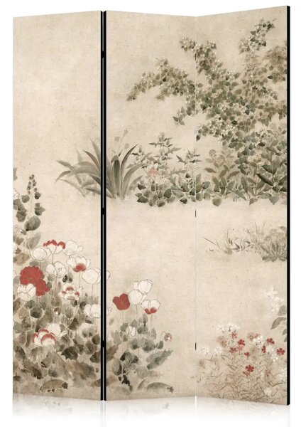 Paravento Kitagawa Sosetsu - Flowers of the four seasons