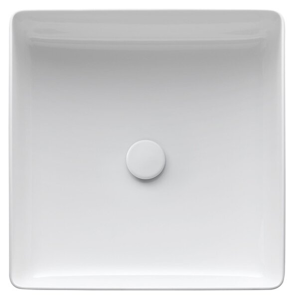 LAUFEN Living Square vasque, sans trou pour robinet, sans trop-plein, 360x360mm, H8114337571121, H8114337571121