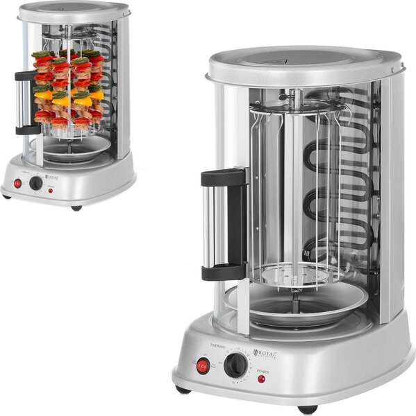 Expondo Royal Catering Griglia verticale - 3 in 1 - 1.500 W - 21 L