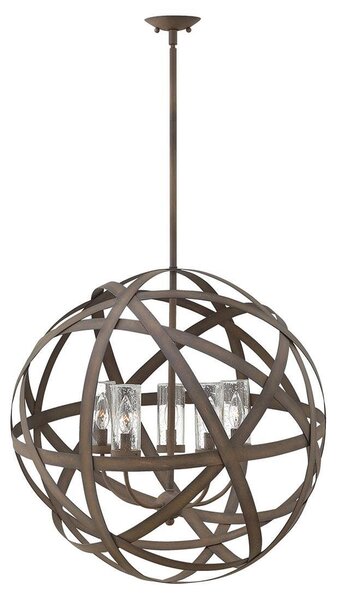 Grande lampada a sospensione da esterno Vintage ferro E14 40W Carson Hinkley