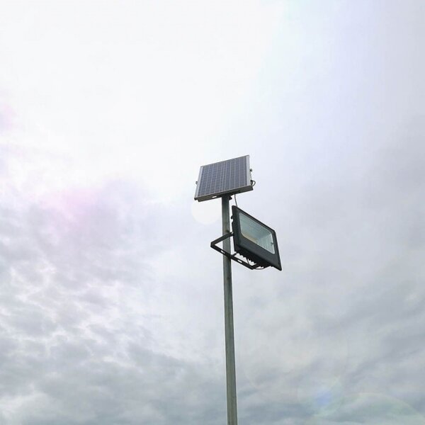 LED Proiettore solare da esterno LED/40W/10V IP65 6000K + +TC