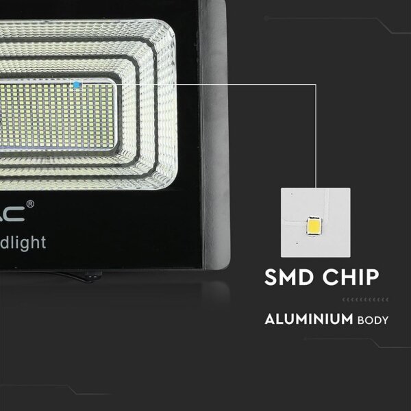 LED Proiettore solare da esterno LED/40W/10V IP65 6000K + +TC
