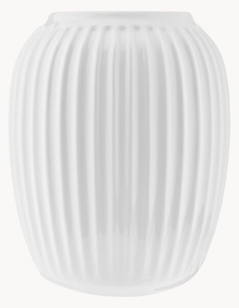 Vaso fatto a mano in porcellana Hammershoi, alt. 20 cm