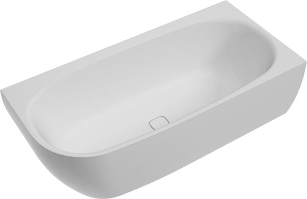 Vasca da bagno angolare iSensi 1700 x 750 x 450 mm, destra, bianca