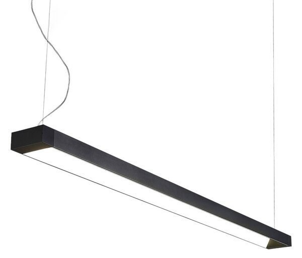 Arcchio LED-Pendellampe Cuna, schwarz, 162cm, Metall