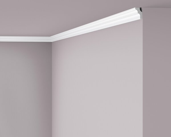 Cornice a soffitto NMC E NOMASTYL Noel Marquet Battiscopa decorativo Battiscopa decorativo moderno colore bianco 2 m