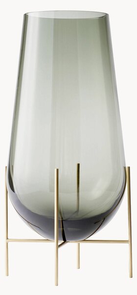 Vaso in vetro soffiato Échasse, alt. 28 cm