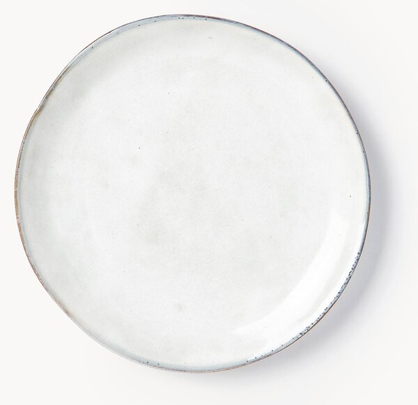 Piattini da dessert fatti a mano Nordic Sand 4 pz