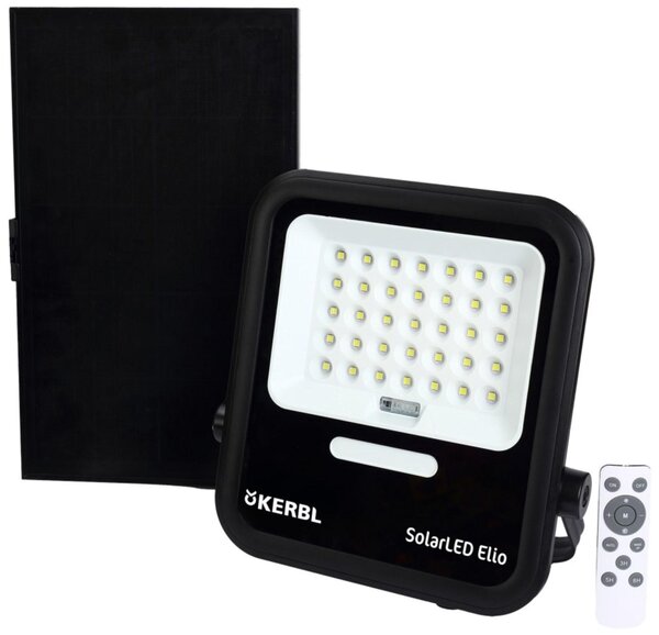 Kerbl Faretto LED per esterni SolarLED Elio, 345696