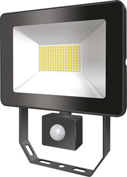Faretto LED con BWM 3000K nero - Downlight / spot / floodlight 1x10W BASICAFLTR1000830MDB