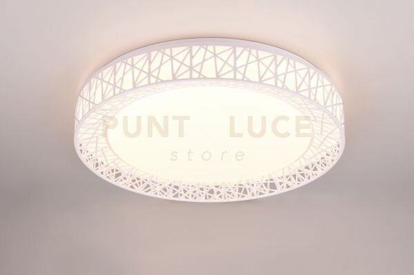 Cluster plafoniera a led 40w 4300lm, 2700 - 6500k bordo lavorato bi