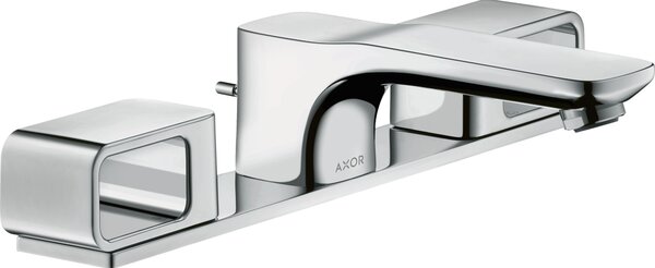 Hansgrohe AXOR Urquiola Mélangeur lavabo 3 trous DN15 avec plaque, 11040000, 11040000