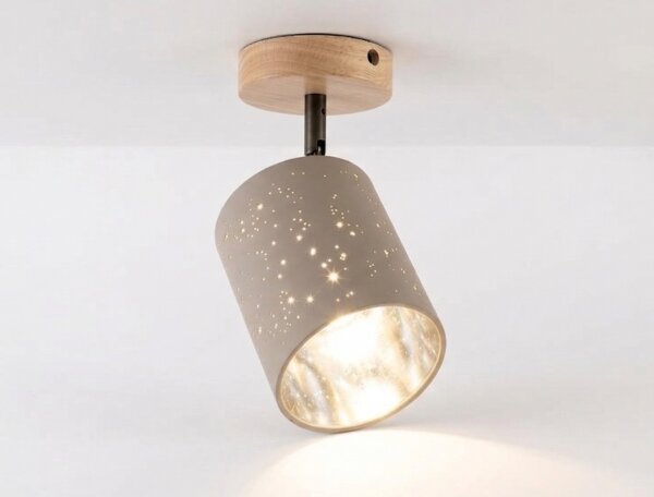 Briloner 2078-011 - Faretto da parete SPOTLIGHT 1xE27/25W/230V beige