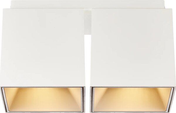 Plafoniera NORDLUX Ethan LED, Variante: 216 x 120 x 216 mm, 4 x 50 W, nero