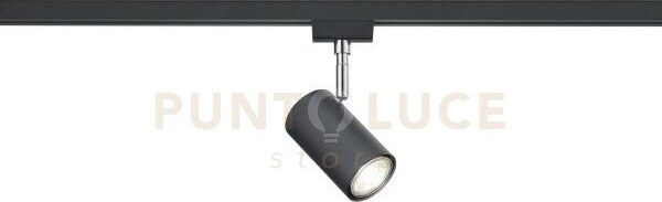 Duoline marley spot orientabile metallo bianco l. 10,2cm per sistem