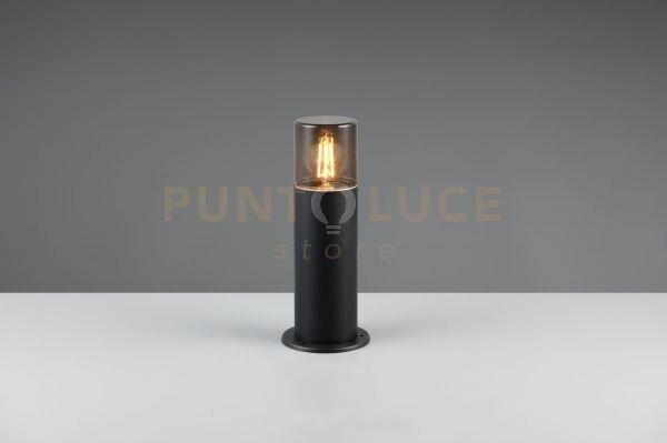 Hoosic palo da esterno antracite con diffusori fume' ip44 h. 30cm 1