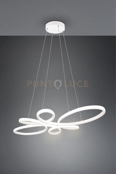 Fly sospensione led 32w 3900lm, 4000k bianca con regolazione intens