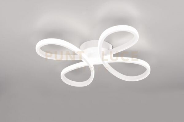 Fly plafoniera led 22w 2600lm, 4000k bianca con regolazione intens