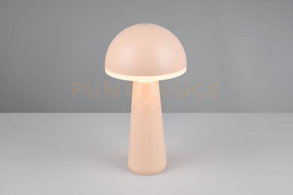 Fungo lampada da tavolo ricaricabile sabbia regolazione intesita' e