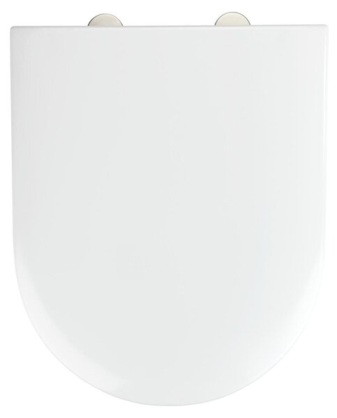 WENKO Sedile WC 1 bicchiere per coperchio WC con chiusura ammortizzata WC ospiti bagno