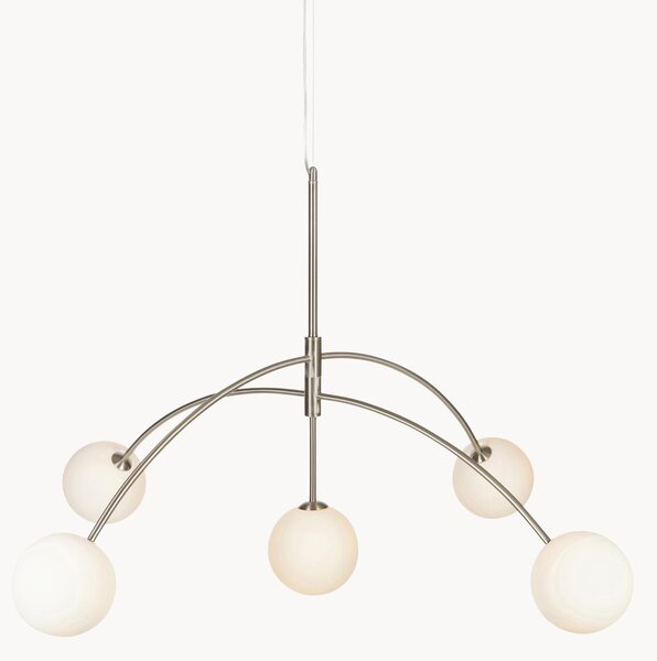 Lampada a sospensione grande in vetro opale Heaven