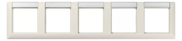 Cornice Jung AS5850NA con campo di scrittura 12 x 55,5 mm per combinazioni orizzontali