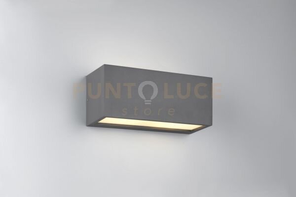Mayenne applique da esterno led bi-emissione fusione di alluminio a