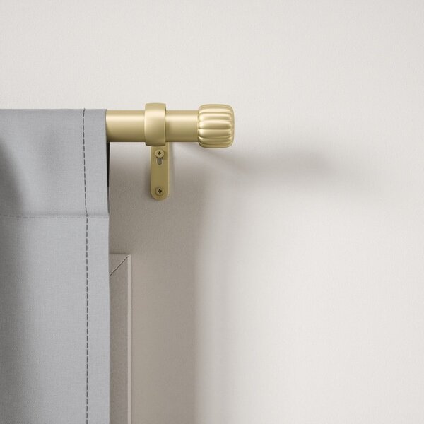 Bastone per tende oro opaco in acciaio regolabile 168 - 305 cm Cleo – Umbra