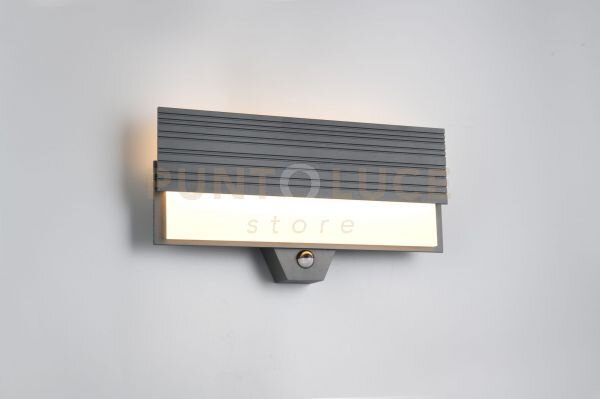 Mariza applique da esterno led 10w 1100lm, 3000k fusione alluminio 