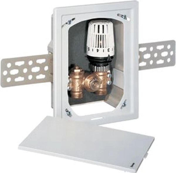 HEIMEIER 9303-00.800 Scatola da incasso Multibox C/RTL con RTL interno, bianco RAL 9016