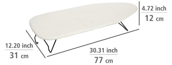 Asse da stiro da tavola 77x31 cm Leona – Wenko