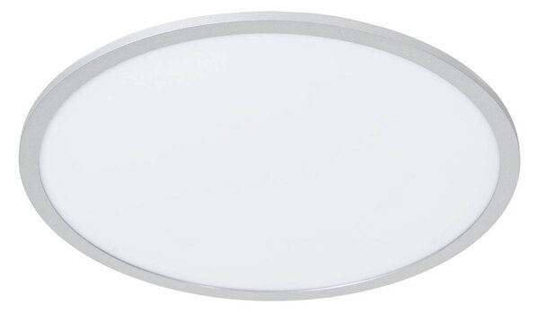 Lindby Lampada da soffitto a LED Narima, 4.000 K, Ø 50 cm, argento