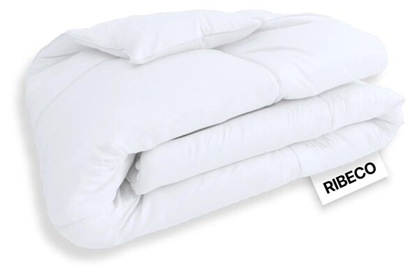 Piumino RIBECO GERMANY 155x220 cm – Classe termica: caldo – Piumino soffice e termoregolatore per un comfort di riposo ottimale