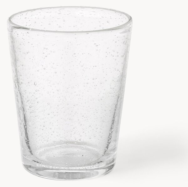 Bicchiere in vetro soffiato Bubble 4 pz